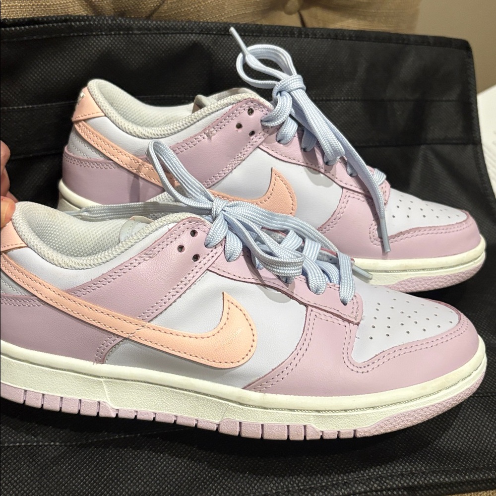 Nike Women's Lilac and White Sneakers